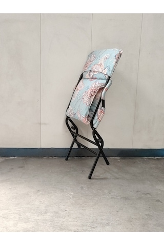 Yapa-Yavuzpaşalar Katlanan Şezlong Sandalye -- Siyah Iskeletli, Polyester Kumaş (539726130) Siyah