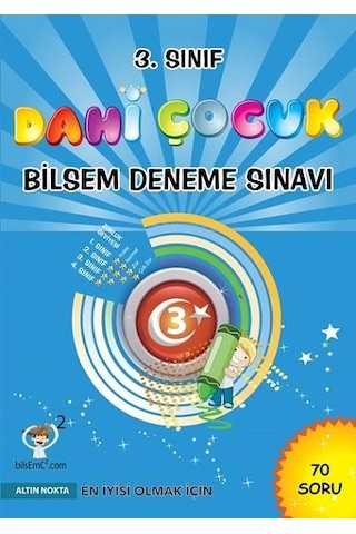 Altın Nokta Yayınları 3.sınıf Bilsem-kanguru-olimpiyat Sınavlarına Hazırlık Seti 4 Kitap