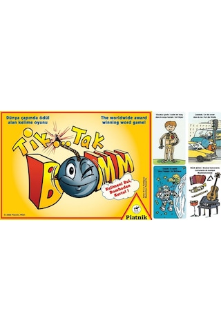 Piatnik Tik Tak Bomm Kelimeni Bul Bombadan Kurtul 775598