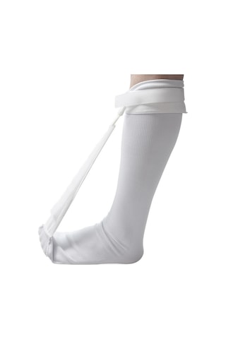 Qingmipy Pediatrik Ayak Desteği Sistemi: Kompresyonlu Ortopedik Ayaklık, Kan Dolaşımını Artırır, Yorgunluğu Azaltır Beyaz, S/m