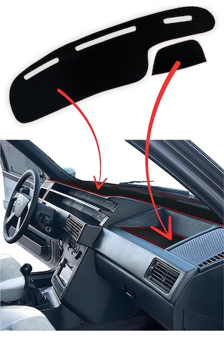 Fiat Tipo Tempra Ön Göğüs Torpido Koruma Halısı & Torpido Kaplama Örtüsü / Oto Ayna Askısı