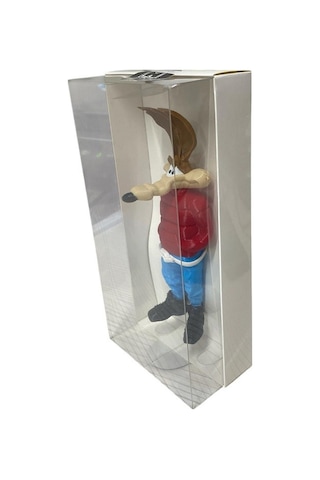 16 Cm Kolleksiyonluk Hediyelik Masa Üstü 3d Baskı Coyote Fiğür 8494