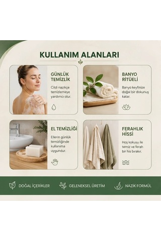 Balık Burç Sabunu Doğal El Yapımı 100g-3 Adet Karışık