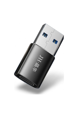 Usb 3.0 - Type-c Dönüştürücü Adaptör, Usb-a - Usb-c Çevirici, Hızlı Şarj Ve Veri Aktarım Destekli, Telefon Tablet Laptop Uyumlu, Alüminyum Gövde, Kompakt S600