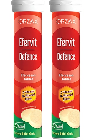 Orzax Ocean Efervit Defence Vitamin 2 x 20 Tablet