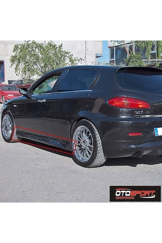 Alfa Romeo 147 Marşpiyel Takımı Sağ Sol Fiberglass Boyasız