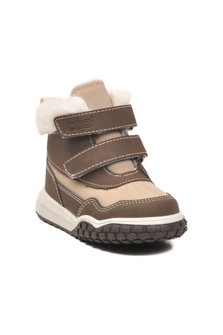 Cool Kahve Cırtlı Kaymaz Taban Unisex Çocuk Bot Shade B Kahverengi