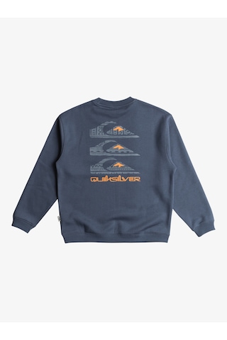 Quiksilver Eqbft03908-18314 Screen Crew Erkek Çocuk Sweatshirt Renkli Çok Renkli