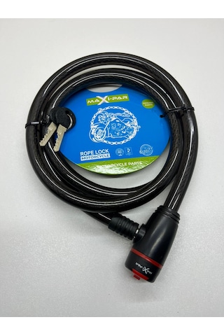 Motorsiklet Halat Kilit 15 1500 Mm