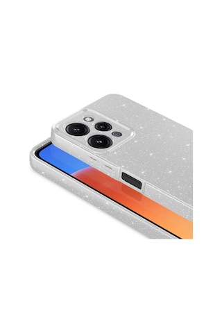 Xiaomi Redmi 12 Kılıf Kamera Korumalı Simli Lüks Zore Koton Kapak Pembe Koyu