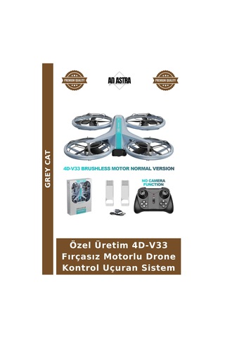 Özel Üretim 4d-v33 Fırçasız Motorlu Drone Kontrol Uçuran Sistem