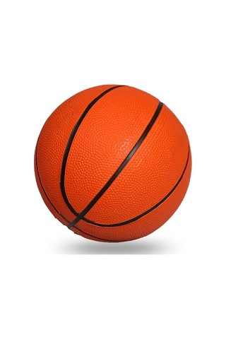 Dianziye Portatif Basketbol Topu Seti - Şişirme Pompası Dahil, 13 Cm Kauçuk Top