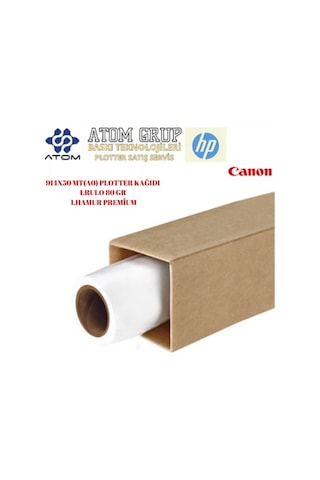 914 Mm. X 50 Mt. 80 Gr. Plotter Kağıdı Atom Bilişim 914 Mm. X 50 Mt. 80 Gr. Plotter Kağıdı Atom Bilişim
