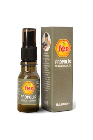 Fer Propolis Sprey Mentol Ferahlığı 20 ML Fer Propolis Sprey Mentol Ferahlığı 20 ML