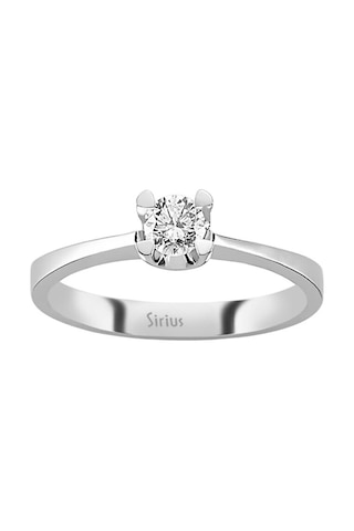 Sirius G Renk 0,29 Karat Pırlanta Tektaş Yüzük 0824R0002