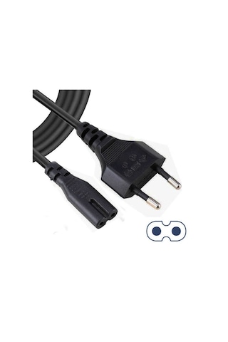 10 Adet - Sony Ps4 Ps5 Ps3 Ps2 Xbox One S X Uyumlu Power Güç Elektrik Kablosu - 1.5 Metre