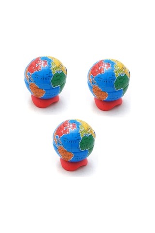 Maped Dünya Kalemtıraş Globe Tek Delikli 3 Adet