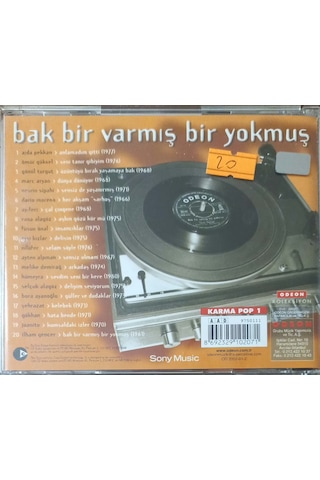 Plak Değildir Cd Dir Cd Bak Bir Varmış Bir Bir Yokmuş Cd