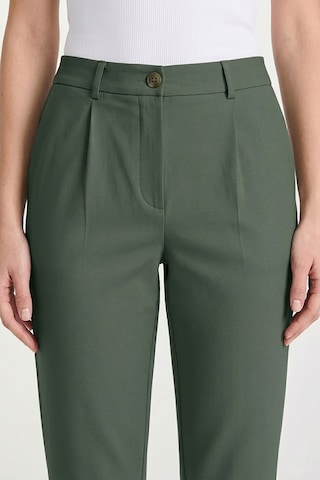 Goffra Kadın Flexon Ultra Esnek Relaxed Beli Lastikli Jogger Pantolon Haki W702-r0433-04