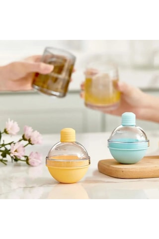 Buffer Hunili Altı Silikon Kolay Çıkabilen Büyük Boy Küre Buzluk Plastik Belirtilmemiş Diğer