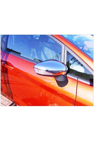 Ford Fiesta Paslanmaz Krom Ayna Kapağı 2 Parça 2008-2017 Arası
