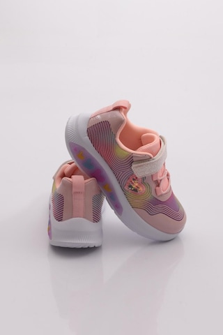 Marco Kids 09-26y910 Çocuk Filet Işıklı Spor Ayakkabı Pudra