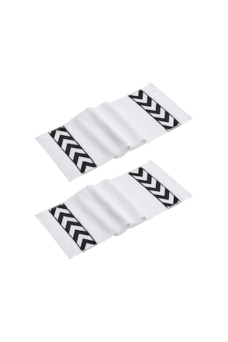 Sergeant 30x100 Cm %100 Pamuk 450 Gsm Beyaz 2'li Spor Havlusu F