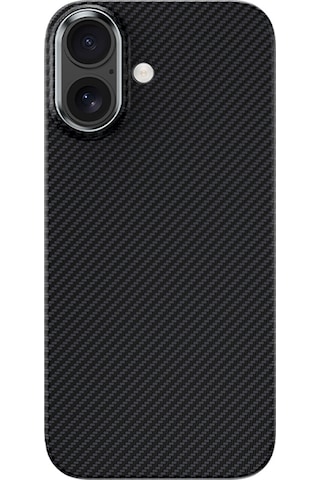 Apple Uyumlu iPhone 17 Kılıf Benks M-safe Şarj Metal Kamera Çerçeveli Armorair 600d Kevlar Fiber Siyah