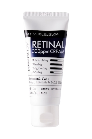 Derma Factory 0.03 Retinal İçeren Leke ve Bakım Kremi Derma Factory Retinal 300 PPM Cream 30 ML