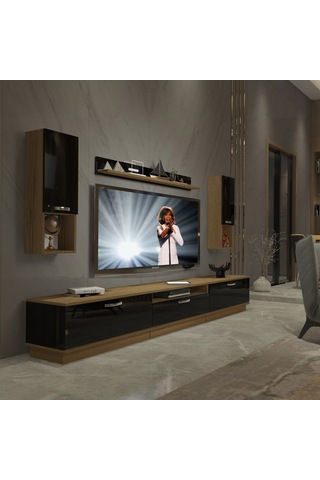Decoraktiv Trendstyle 270da Mdf Tv Ünitesi Tv Sehpası Pera - Siyah