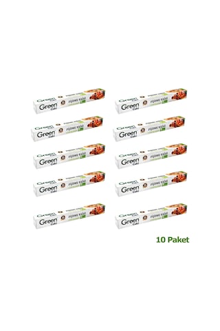 Green Cuki Yağlı Fırın Tepsi Pişirme Kızartma Kağıdı - 8 Metre - 10 Kutu