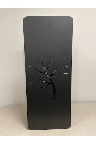 Api Design Metal Ağaç Desenli Odunluk