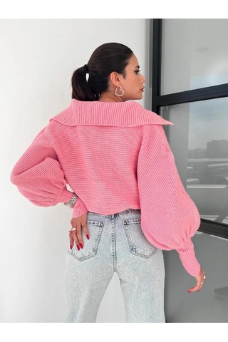 Weara Geniş Kollu Örgü Oversize Kazak 274393617