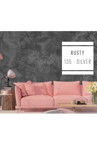 Nippon Rusty Sılver Antik Metal Dokulu Efekt Boya 2.5Lt