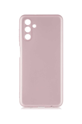 Samsung Uyumlu Galaxy A13 5g Kılıf Zore Premier Silikon Kapak Rose Gold