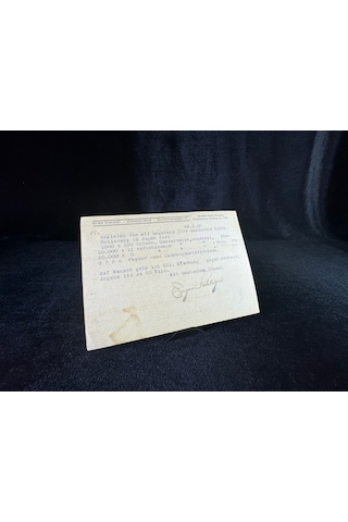 Almanya Nazi Reich Dönemi Posta Kartı Airmail Luftpost 5 Pfennig Gamma Haç Kartal Pullu Uçak Postası Avusturya'ya Postalanmış  Teşhir Ürün