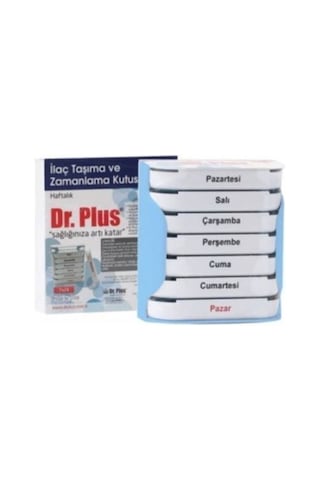 Dr Plus Dr. Plus Ilaç Saklama Kutusu Haftalık - 7X24