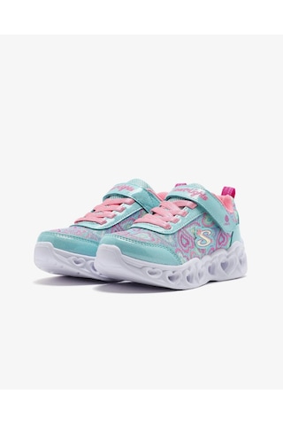 Skechers Heart Lıghts - Boogıe Love Işıklı Kız Çocuk Spor Ayakkabı 303257l Mtmt Mtmt Çok Renkli