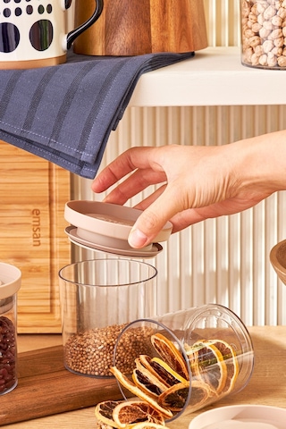 Emsan Arya 6'lı Küçük Saklama Kabı Bej