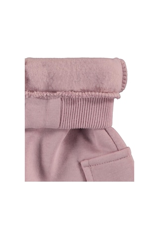Civil Baby Çiçek Nakışlı Basic Kargo 6-18 Ay Eşofman Altı - Lila Gülkurusu
