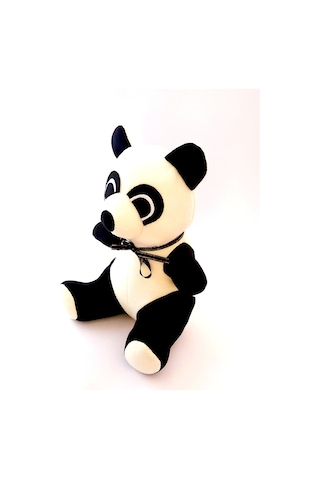 Joytoytr Peluş Panda Oyuncak 35 Cm Oyun Arkadaşı Yerli Üretim Beyaz