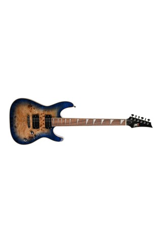 Dmx Guitars Rzg01 Bb Blue Burst Elektro Gitar