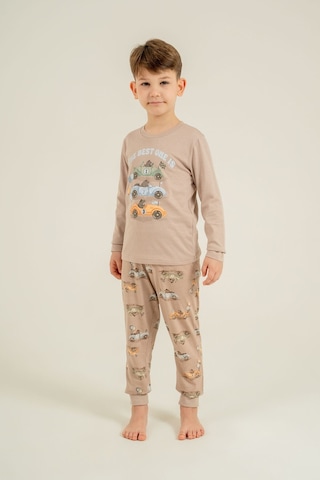 Rolypoly Erkek Çocuk The Best One Sarı Uzun Kol Pijama Takım Rp3874-c-v1 Rp3874-c-v1