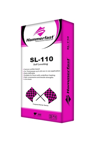 Kendinden Yayılan Yüzey Düzeltme Şapı, Sl-110, 20 Kg