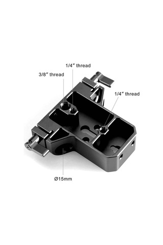 Smallrig 1674 Çift 15mm Taban Plakası