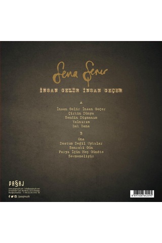 Sena Şener - İnsan Gelir İnsan Geçer Plak