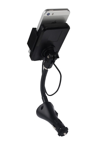 Evrensel 3.5mm Fiş Araç Şarj Cihazı Tutucu Müzik Lcd Fm Radyo Geniş Handsfree Verici İphone 6 & 6 Plus / İphone 5s & 5c / Samsung / Htc