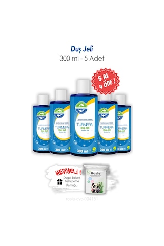 Turmepa 5 Al 4 Öde Duş Jeli 300 Ml Ve Rosıe Aloe Vera