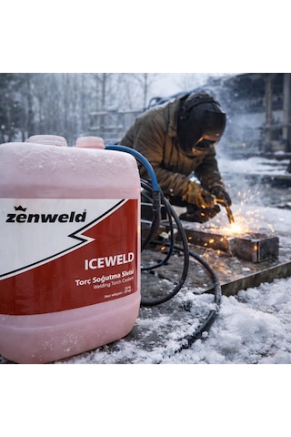 Zenweld Torç Soğutma Sıvısı 25 Kg Donma Ve Korozyon Önleyici Iceweld
