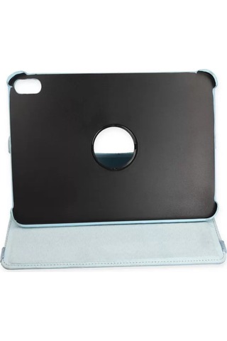 Newface Apple iPad Uyumlu 2022 10.9 10.nesil Kılıf 360 Tablet Deri Kılıf - Turkuaz Arka Kapak